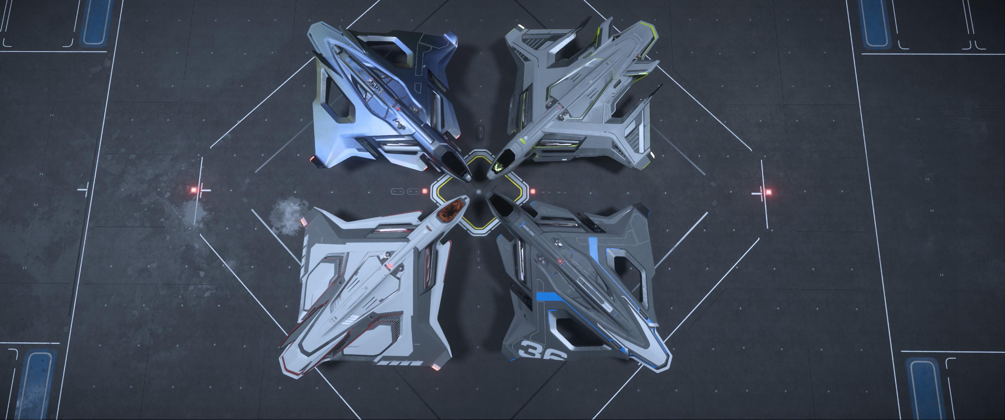Visual comparison of the Sabre Raven family, published on the day of the Raven EX announcement