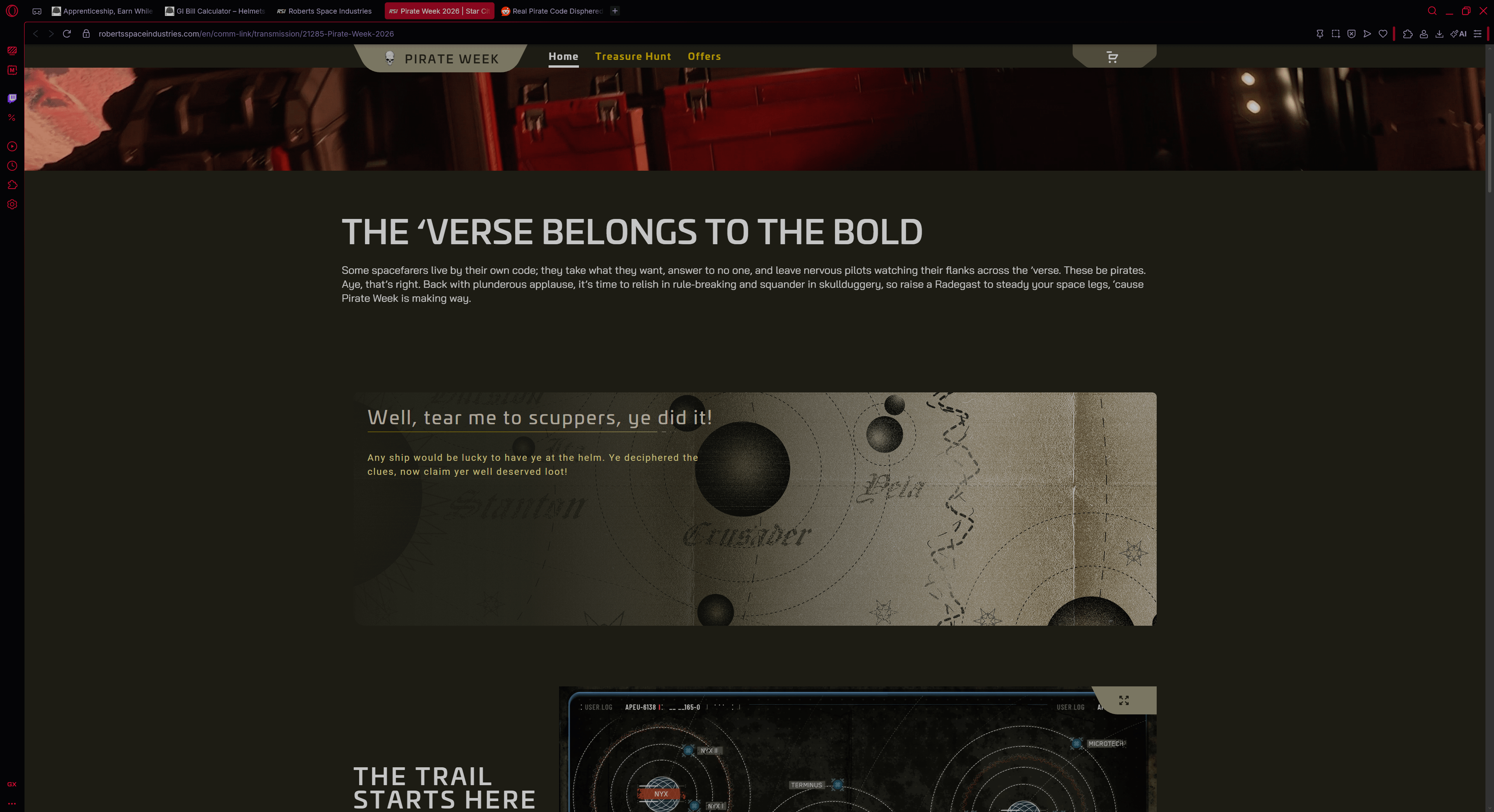 Real Pirate Code Disphered!
