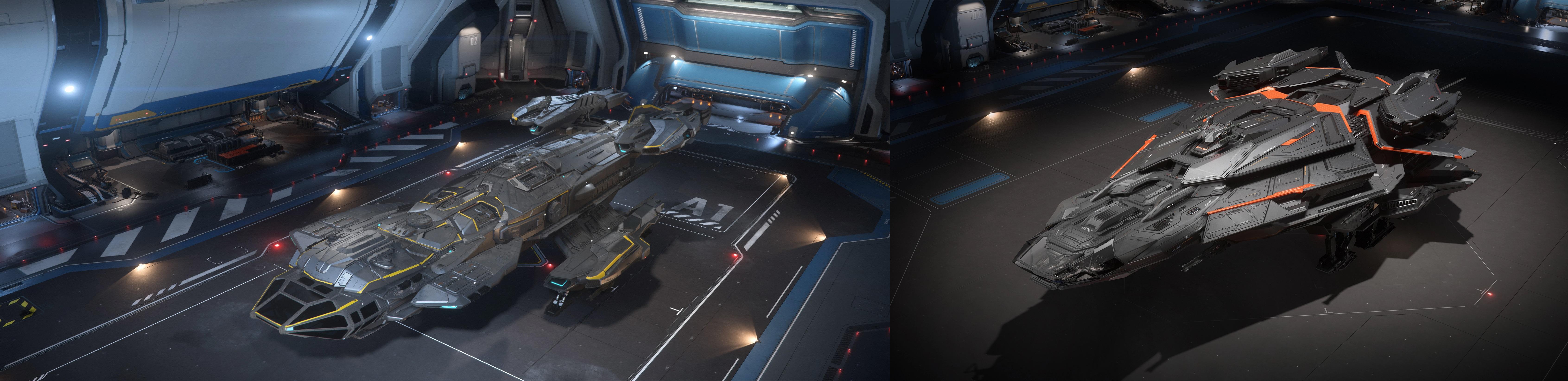 Comparison between the old Constellation Taurus and the new Mk V Centaurus