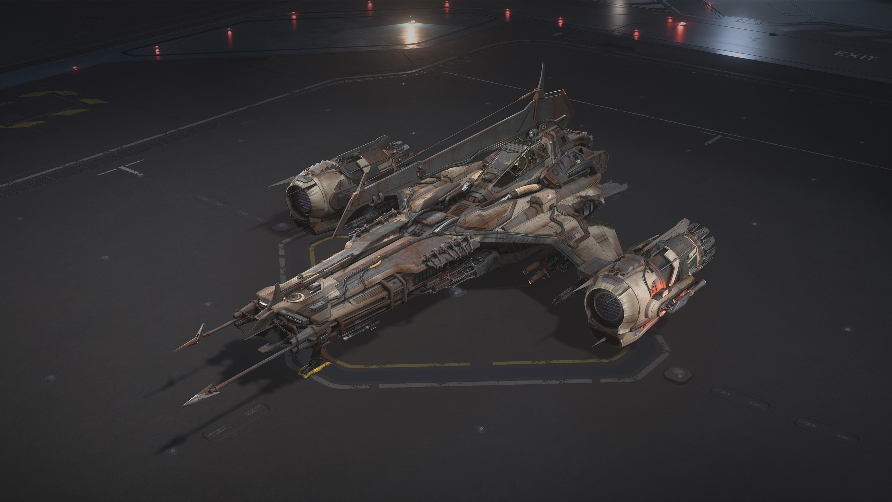 The Basher, a ship assembled from scrap parts