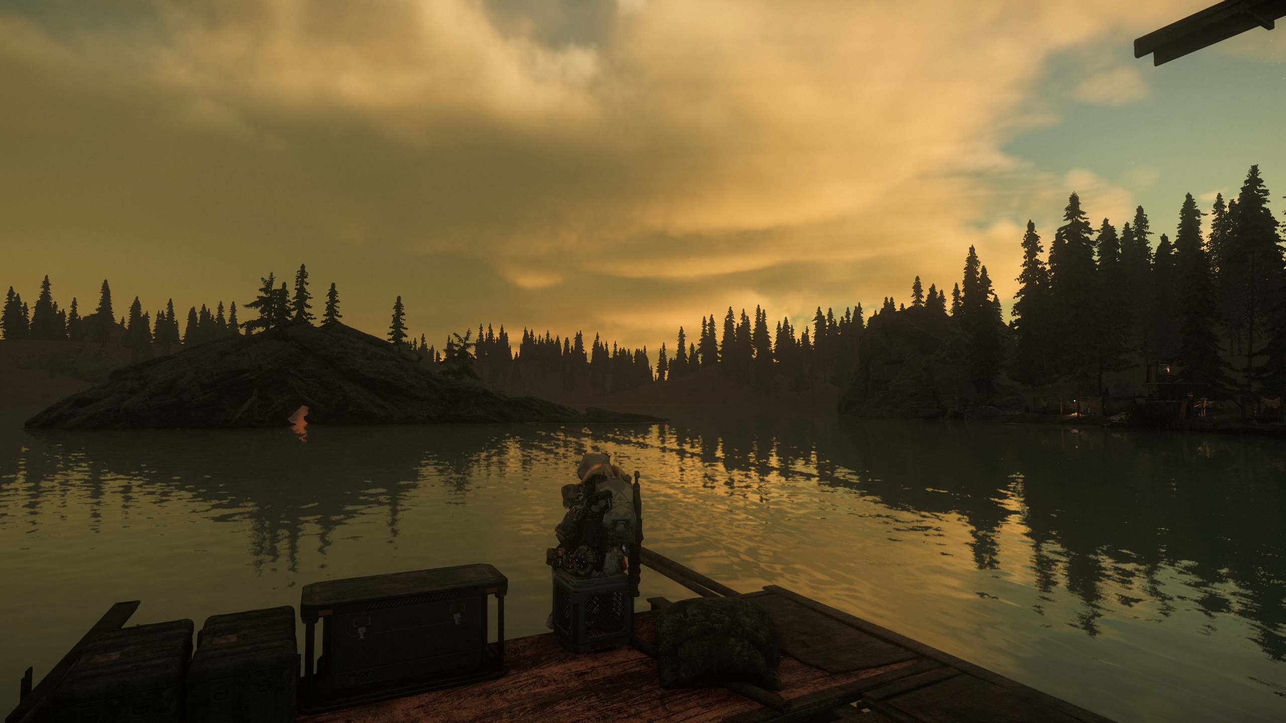 Chill spot after a hauling session
