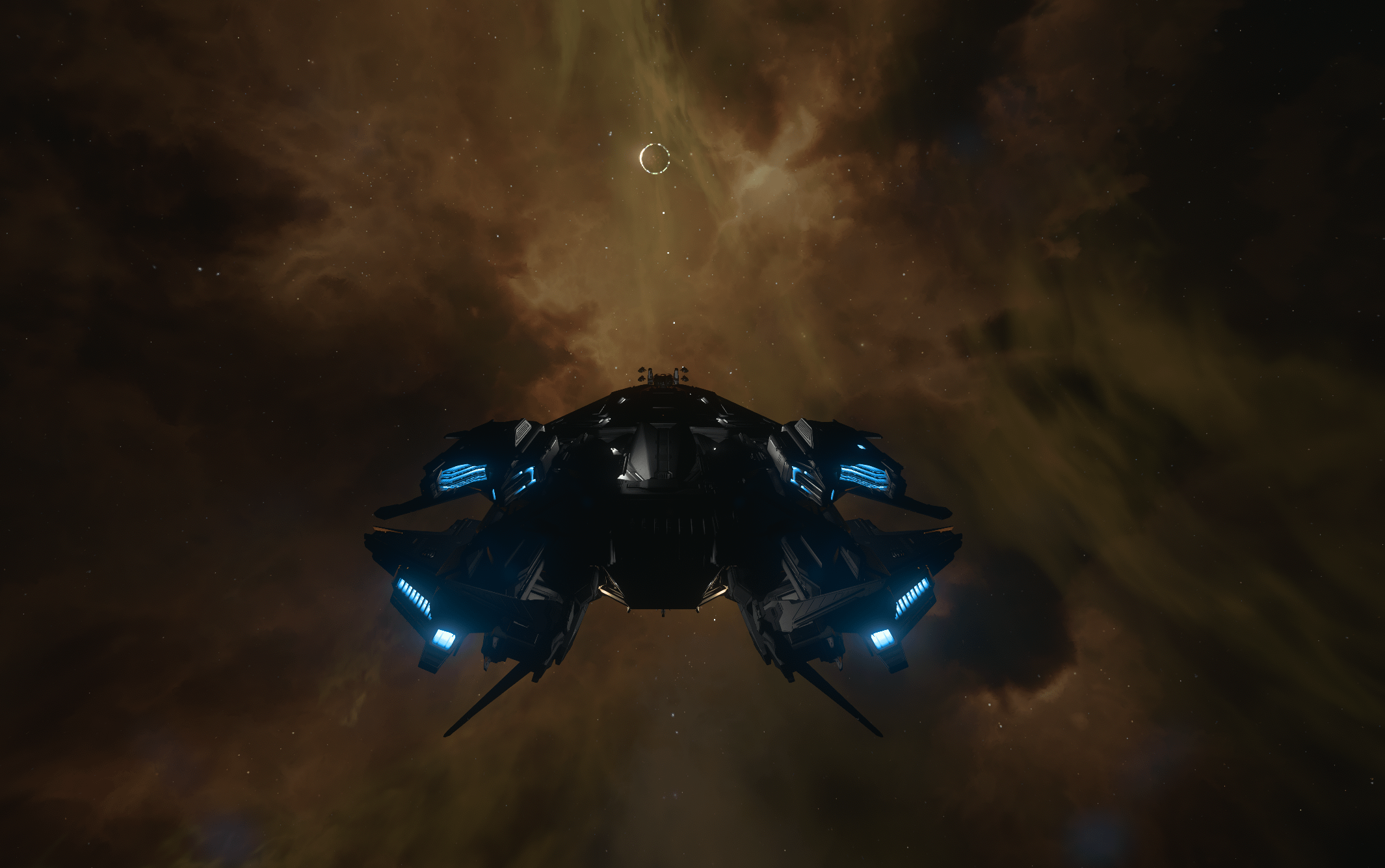 This game is actually pretty cool. Accidently lined up perfectly for an eclipse!