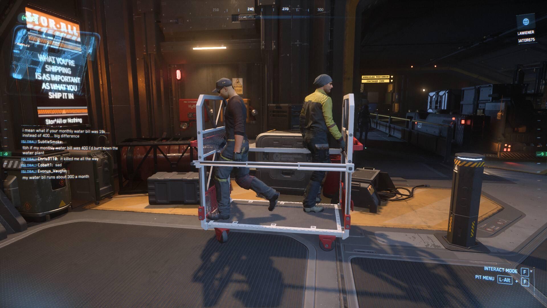 Bad NPCs go to cart jail