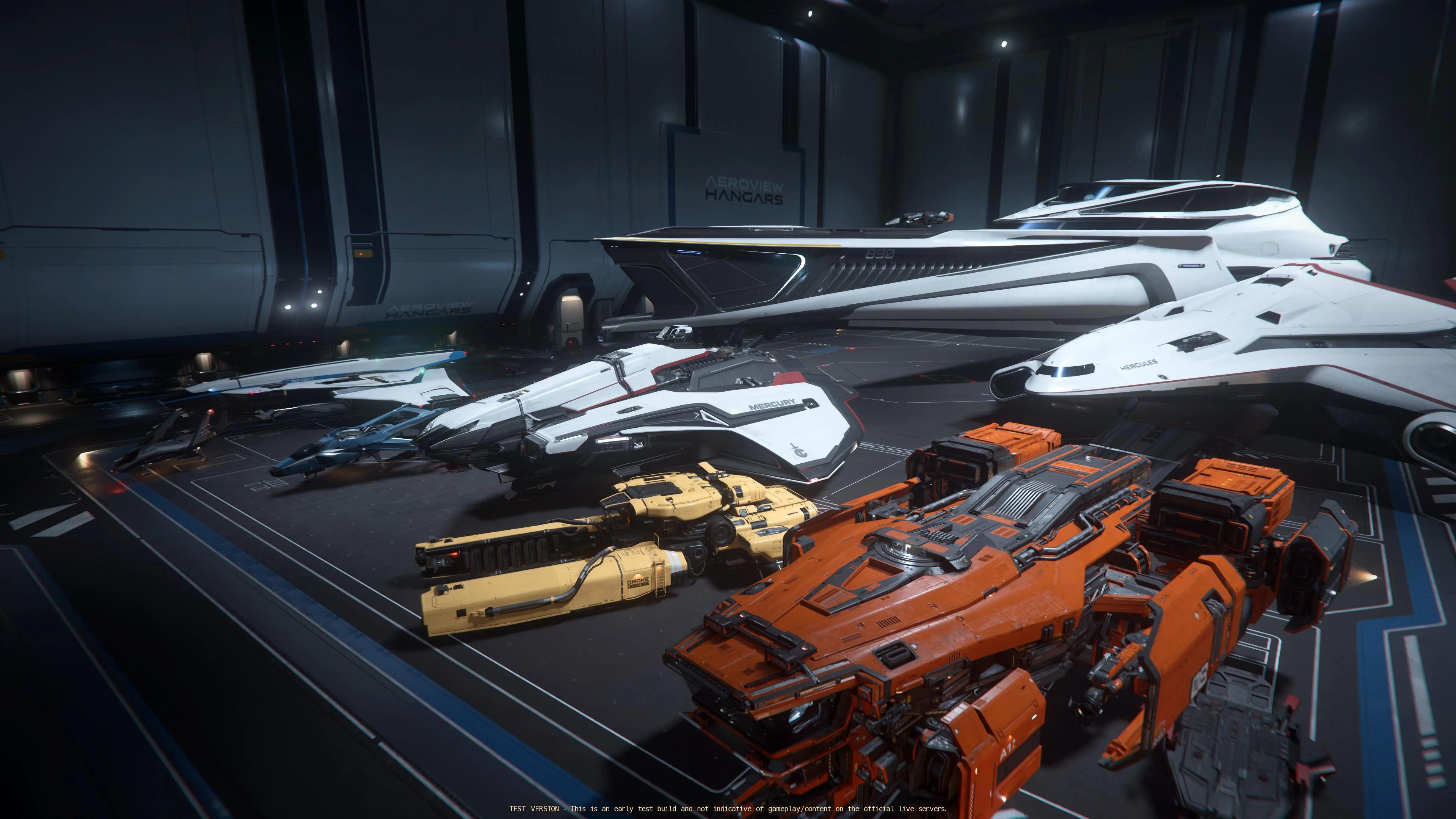 XL hangars at all stations! Just like in Nyx.