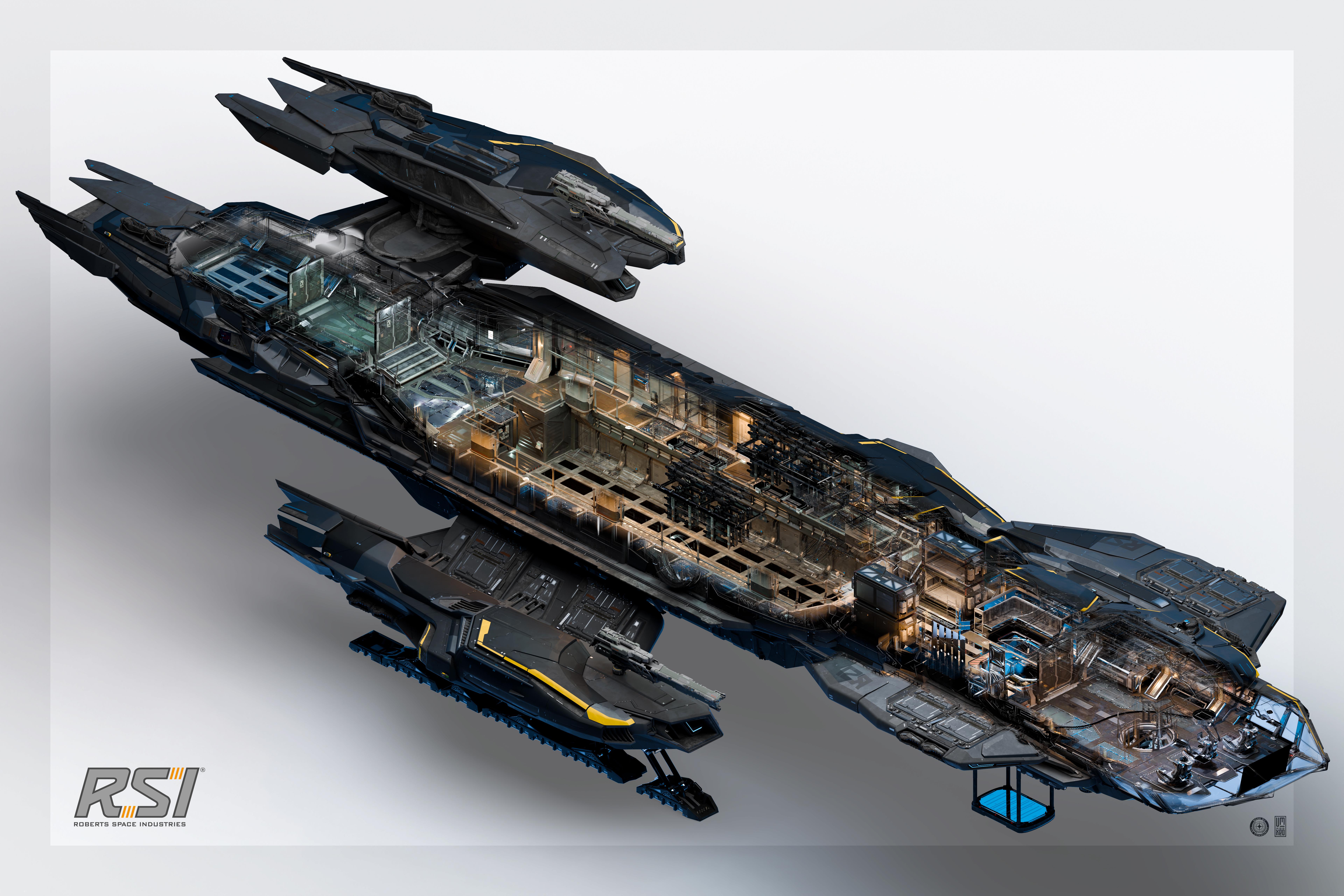 RSI Constellation Taurus - Cross section