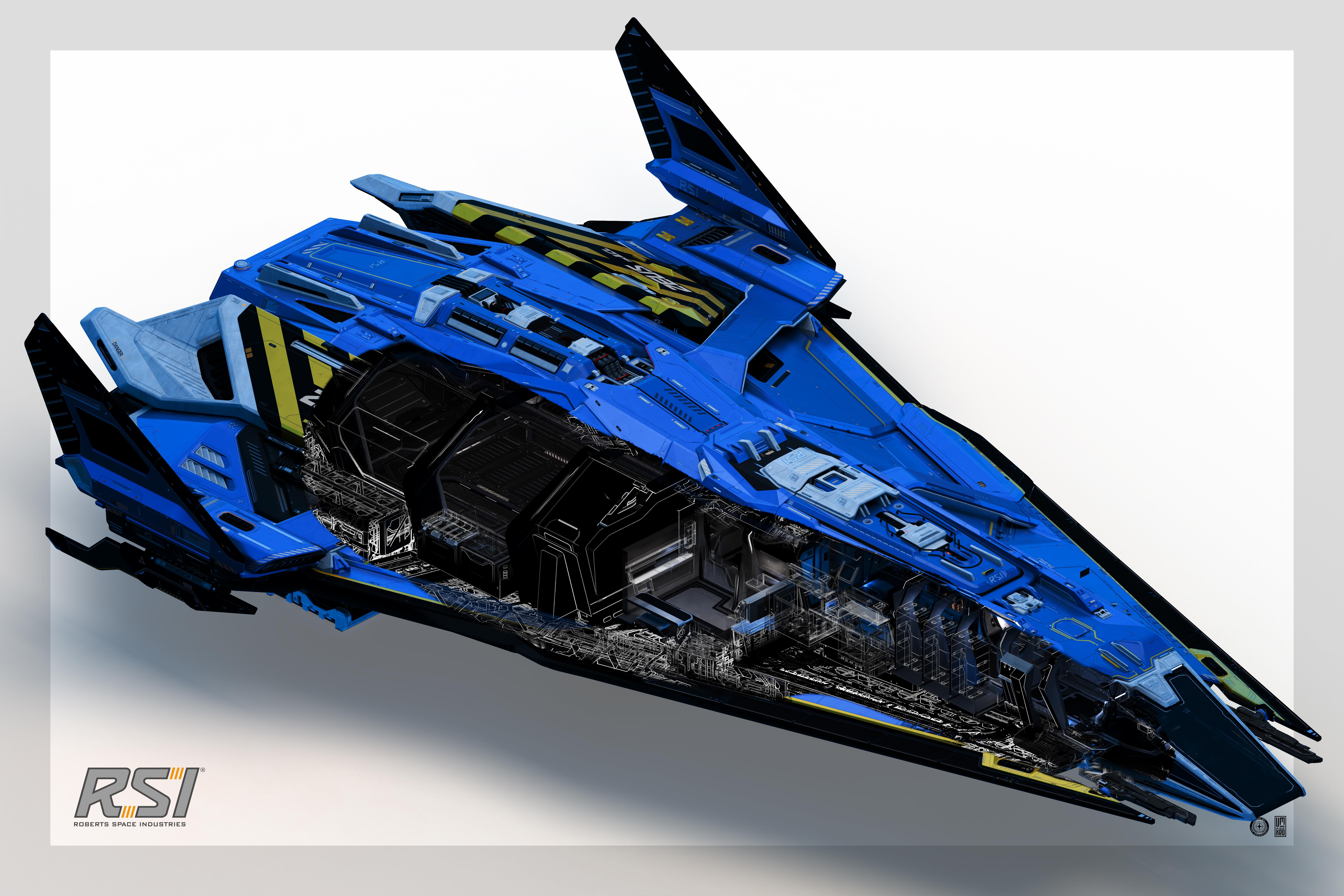 Cross-section view of the RSI Zeus MKII CL