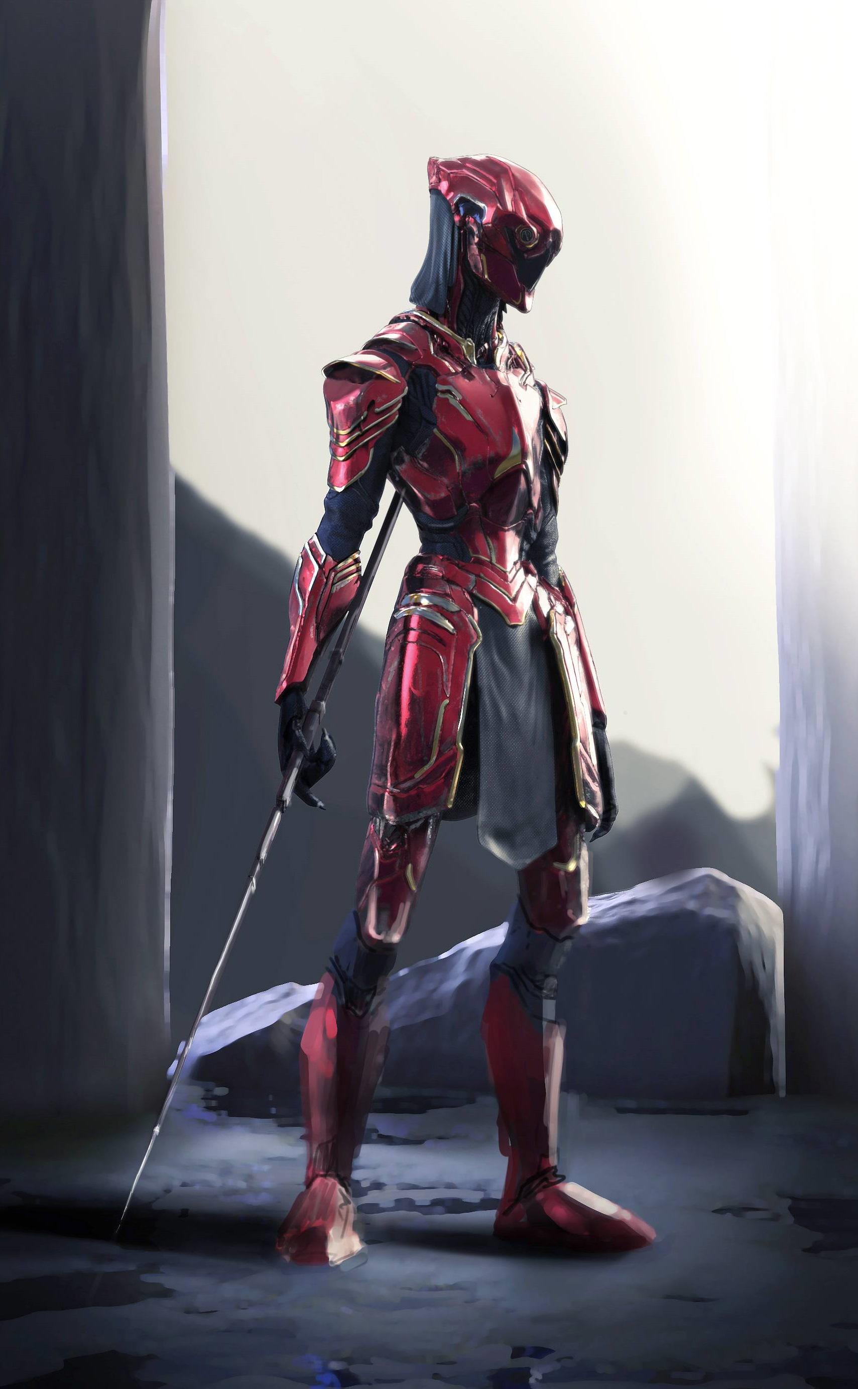 Armor concept evoking designs never implemented by CIG